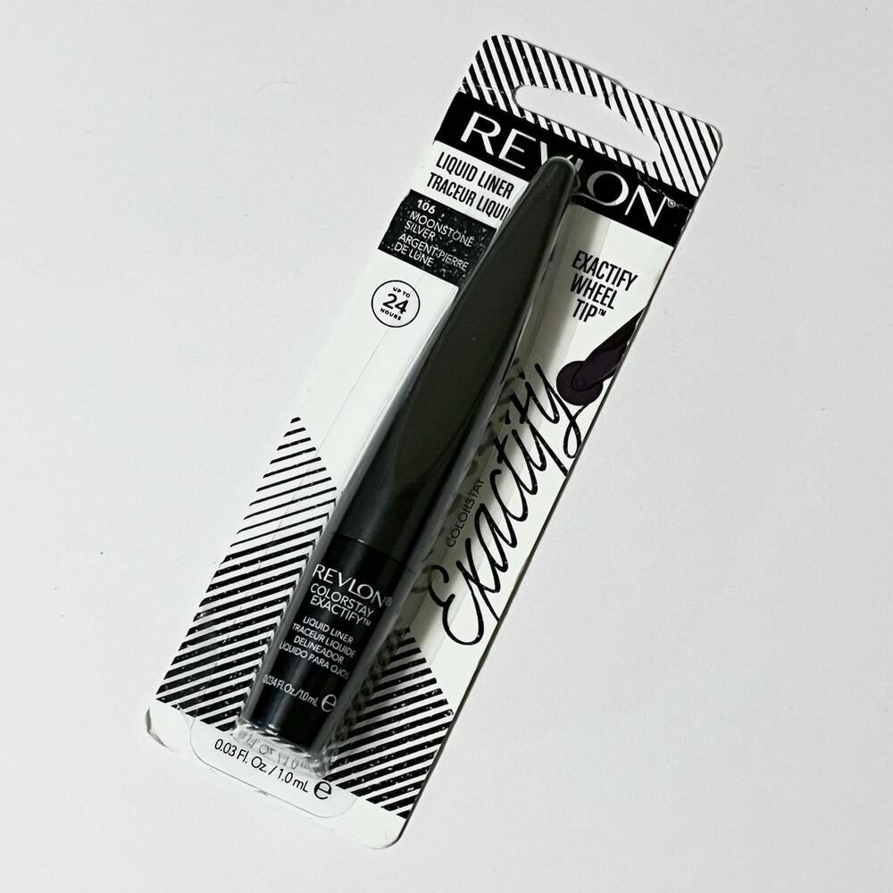 Revlon ColorStay Exactify Liquid Liner 106 Moonstone Silver Wheel Tip Waterproof